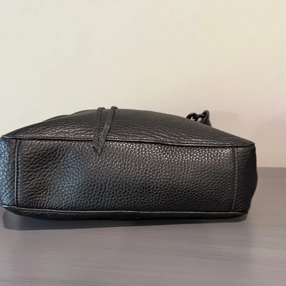 Rebecca Minkoff Black Leather Shoulder Bag - Picture 6 of 7